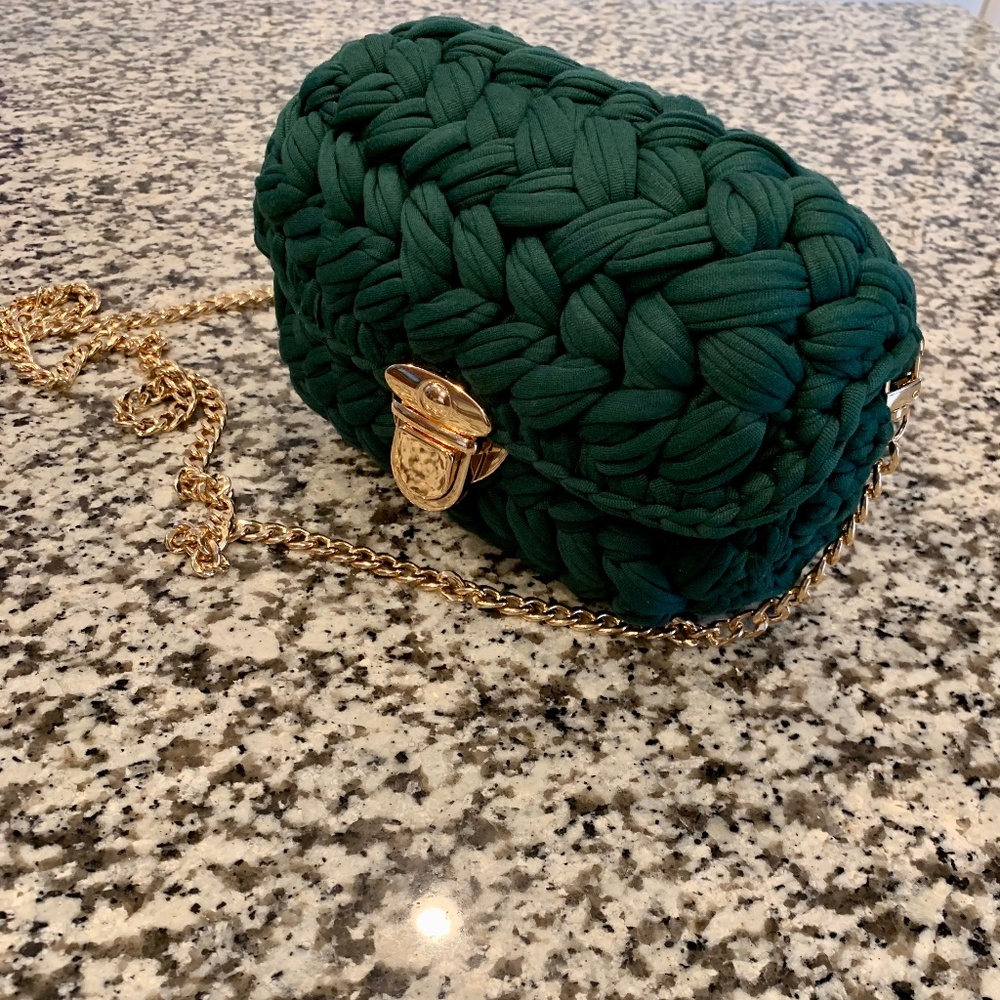 Handmade crotcheted purse